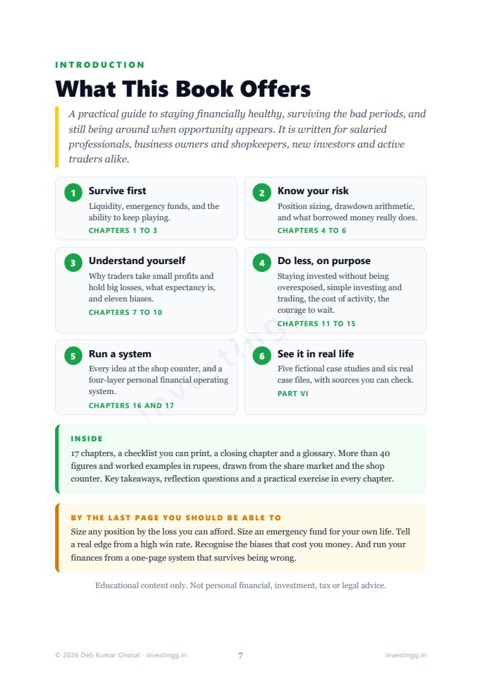 What the book offers, on one page